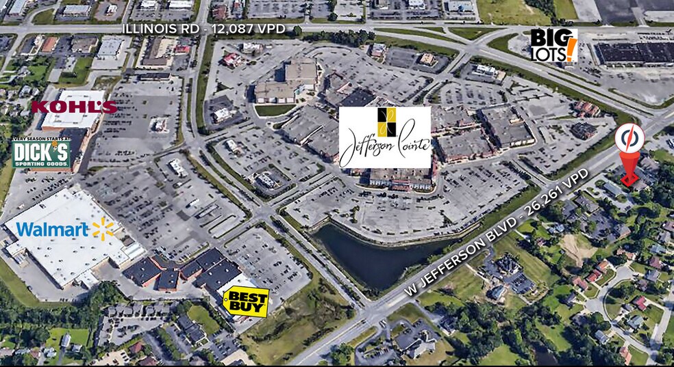 4011 W Jefferson Blvd, Fort Wayne, IN à louer - Photo de l’immeuble – Image 3 sur 3