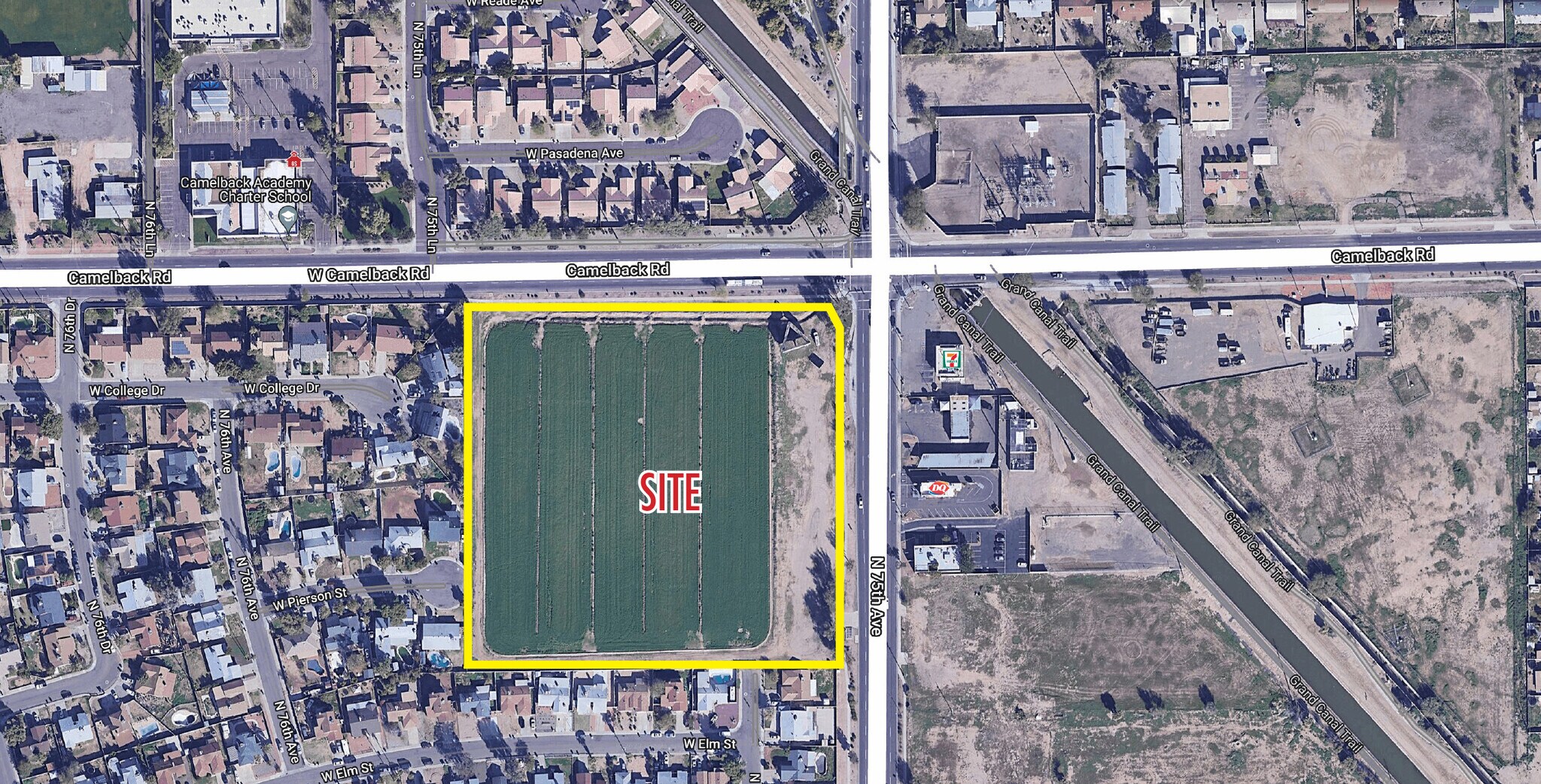 SWC 75th & Camelback Ave, Phoenix, AZ à vendre Photo de l’immeuble– Image 1 sur 2