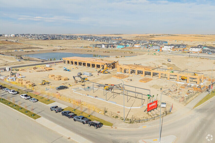 1100 140 Av NE, Calgary, AB à louer - Aérien – Image 2 sur 3