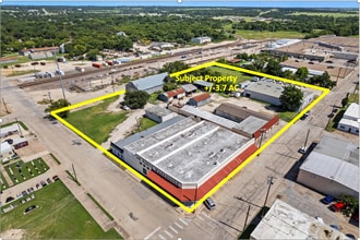 205 S Wilhite St, Cleburne, TX - Vue aérienne  vue de carte - Image1