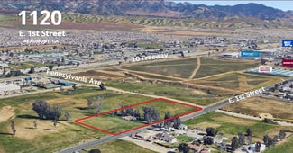 Plus de détails pour 1120 E 1st St, Beaumont, CA - Terrain à vendre