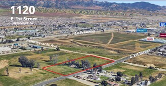 Plus de détails pour 1120 E 1st St, Beaumont, CA - Terrain à vendre