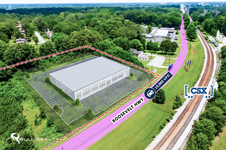 2723 Roosevelt Hwy, College Park, GA à vendre - Photo de l’immeuble – Image 2 sur 30