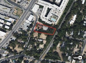 1701 Evergreen Ave, Austin, TX - Vue aérienne vue de carte