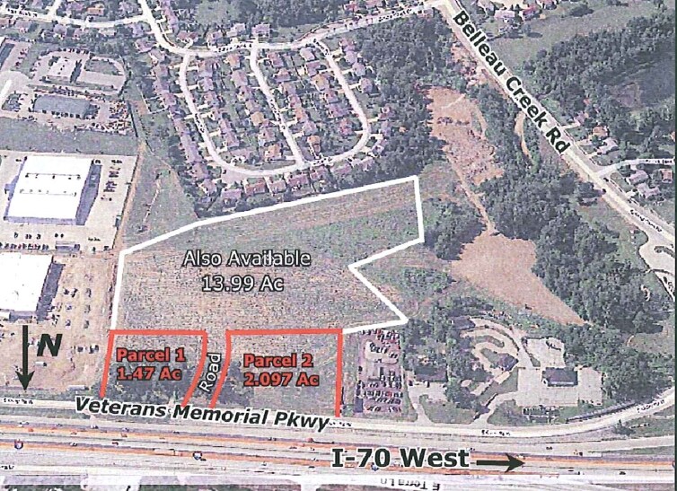 8110-8112 Veterans Memorial Pky, Saint Peters, MO à vendre - Plan de site – Image 2 sur 4