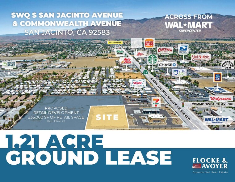 S San Jacinto Ave, San Jacinto, CA à louer - Photo de l’immeuble – Image 1 sur 8