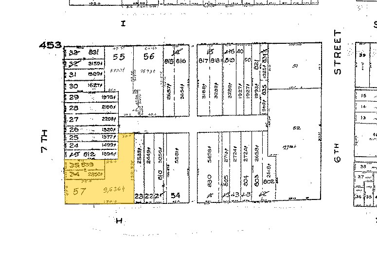 801-803 7th St NW, Washington, DC à louer - Plan cadastral – Image 2 sur 16