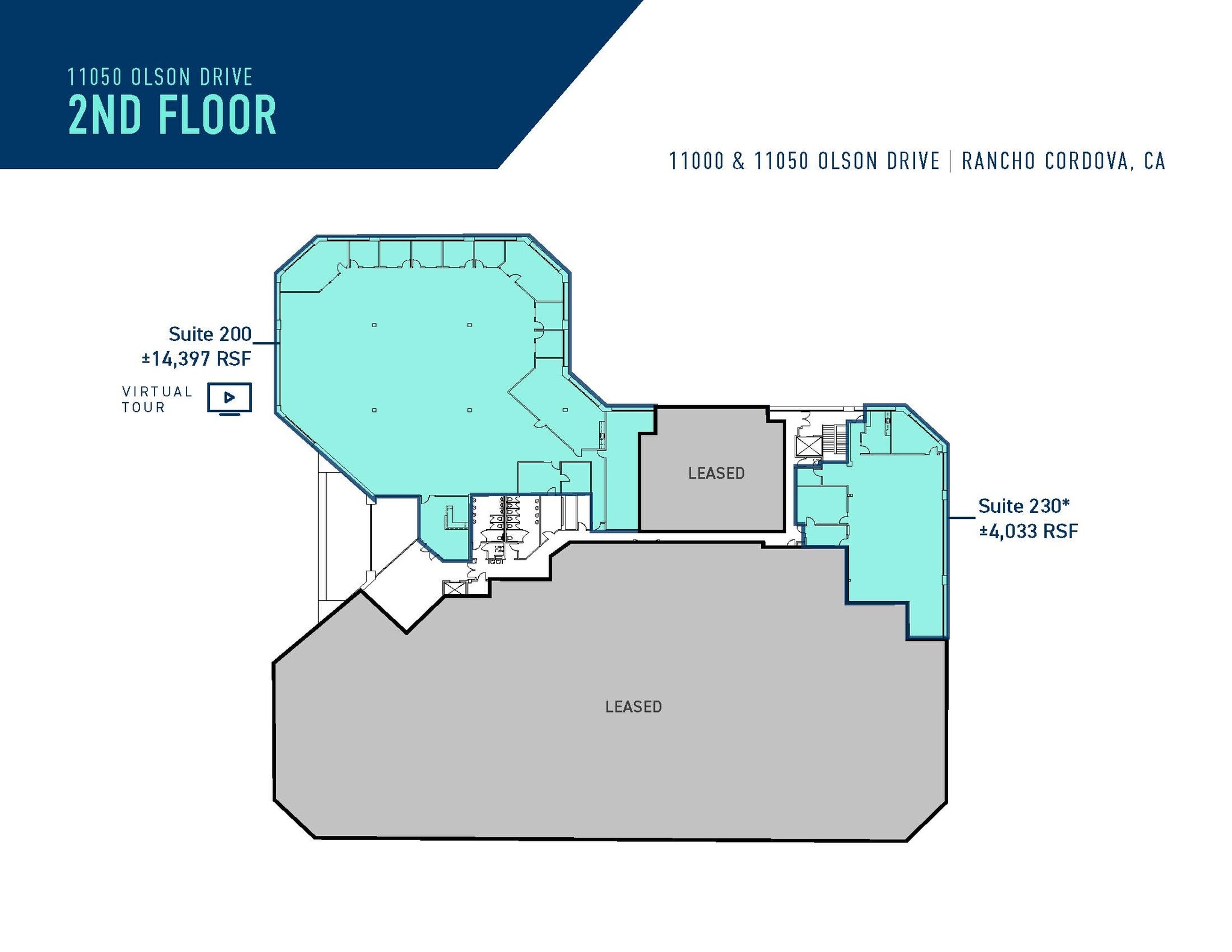 11000 Olson Dr, Rancho Cordova, CA à louer Plan d’étage– Image 1 sur 1