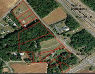 Plus de détails pour Secrest Short Cut/ Unionville Ind Trl Rd, Indian Trail, NC - Terrain à vendre