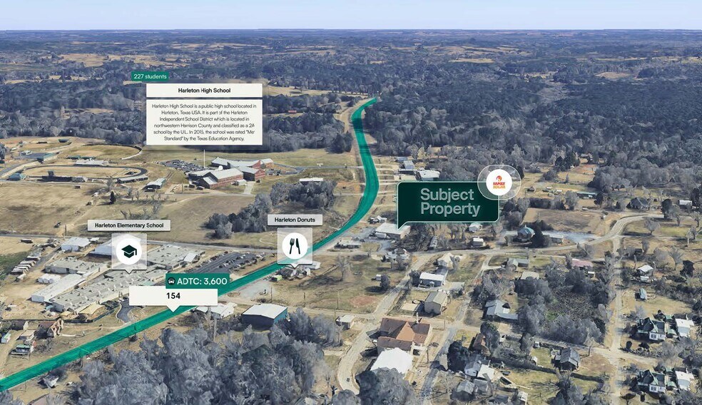 17025 Highway 154, Harleton, TX à vendre - Photo de l’immeuble – Image 2 sur 3