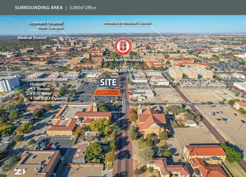 2405 Broadway St, Lubbock, TX à vendre - Photo de l’immeuble – Image 2 sur 17