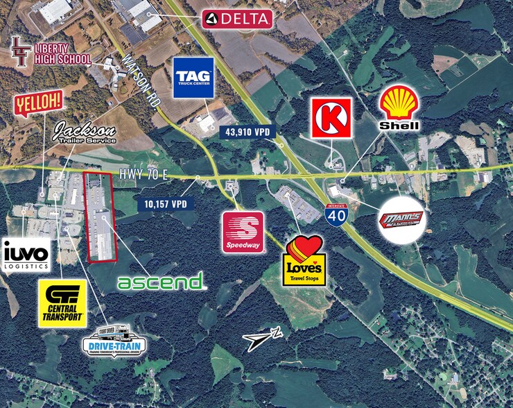 1980 Highway 70 E, Jackson, TN à louer - Aérien – Image 2 sur 4