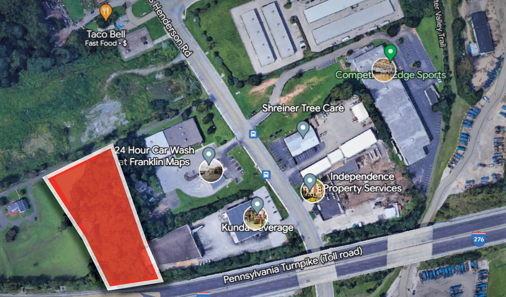 349 S Henderson Rd, King Of Prussia, PA à vendre Aérien– Image 1 sur 3