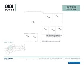 8181 E Tufts Ave, Denver, CO à louer Plan de site– Image 1 sur 1