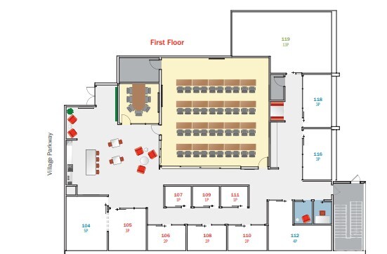 6200 Village Pky, Dublin, CA à louer Plan d’étage– Image 1 sur 1