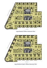 1425 K St NW, Washington, DC à louer Plan d’étage– Image 2 sur 2