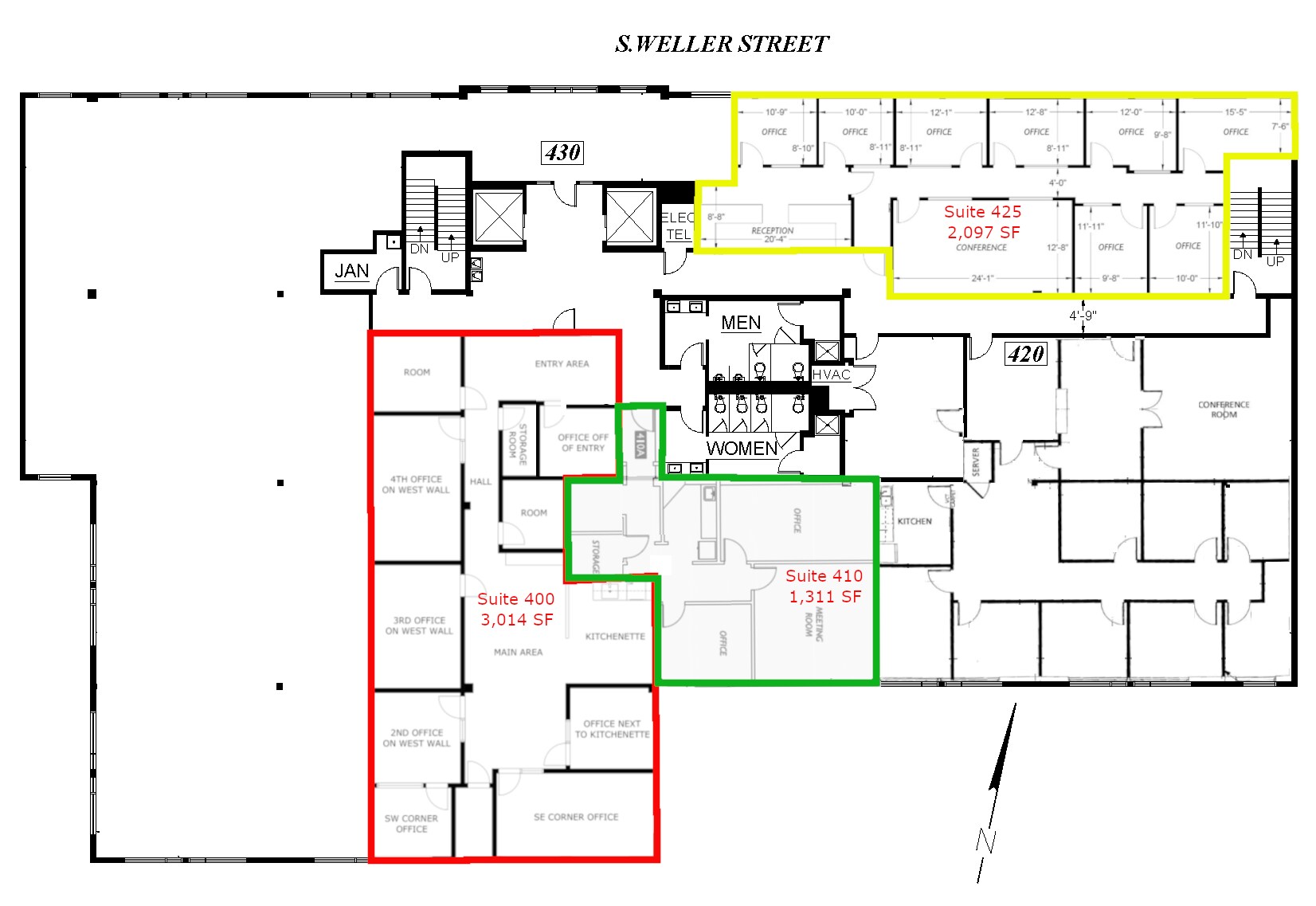 1225 S Weller St, Seattle, WA à louer Plan d’étage– Image 1 sur 1