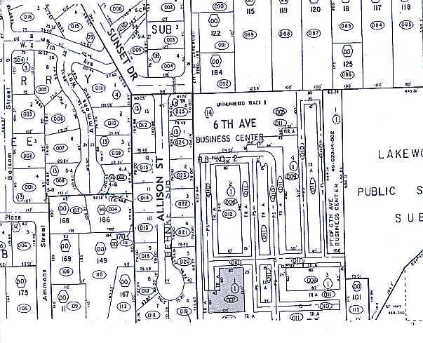 7727 W 6th Ave, Lakewood, CO à louer - Plan cadastral – Image 2 sur 2