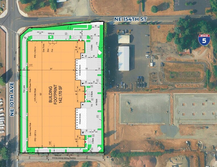 15301 10th ave, Vancouver, WA à louer - Plan de site – Image 3 sur 4