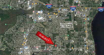 1409 Kingsley Ave, Orange Park, FL - VUE AÉRIENNE  vue de carte