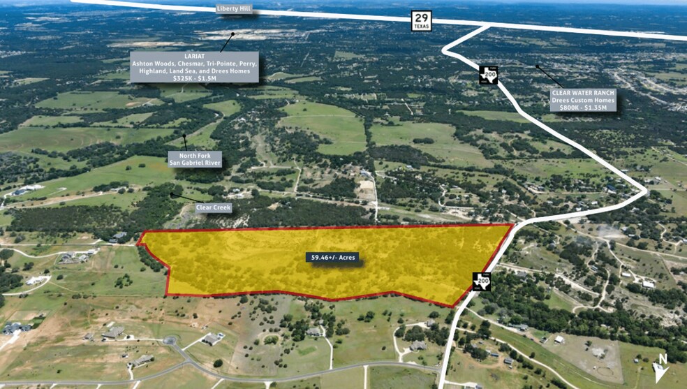5700 County Road 200, Liberty Hill, TX à vendre - Photo de l’immeuble – Image 1 sur 4
