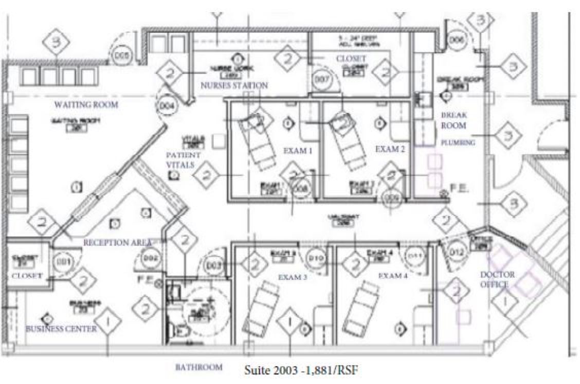 255 N Sykes Creek Pky, Merritt Island, FL à louer Plan d’étage– Image 1 sur 8