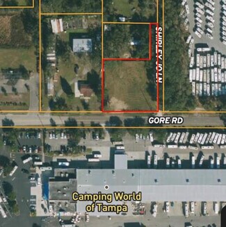 Plus de détails pour 12946 Gore Rd, Dover, FL - Terrain à vendre