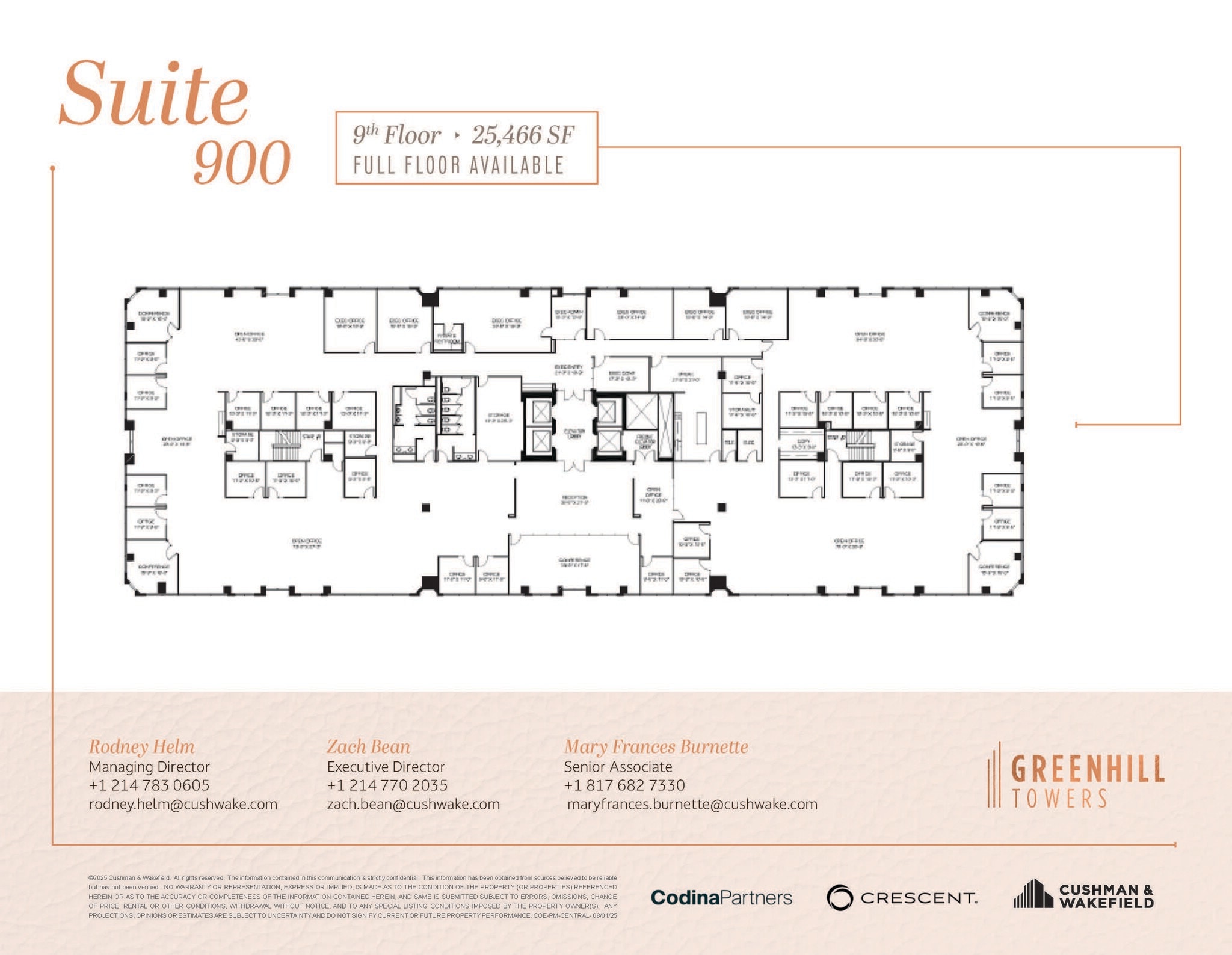 14131 Midway Rd, Addison, TX à louer Plan d’étage– Image 1 sur 2