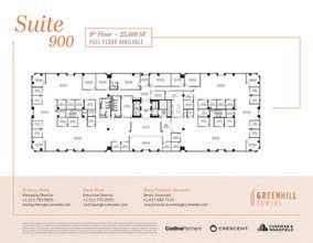 14131 Midway Rd, Addison, TX à louer Plan d’étage– Image 1 sur 2