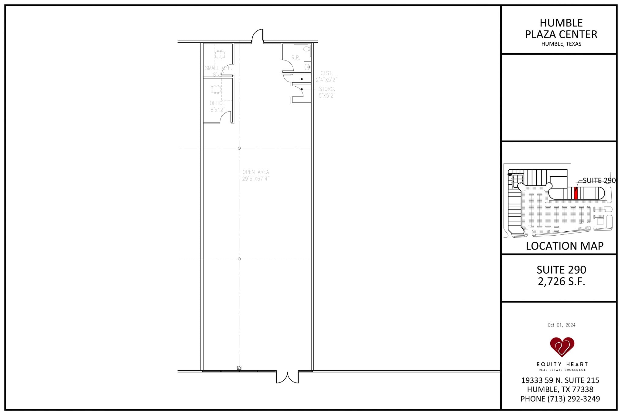 19333 N US 59 Hwy, Humble, TX à louer Plan de site– Image 1 sur 1
