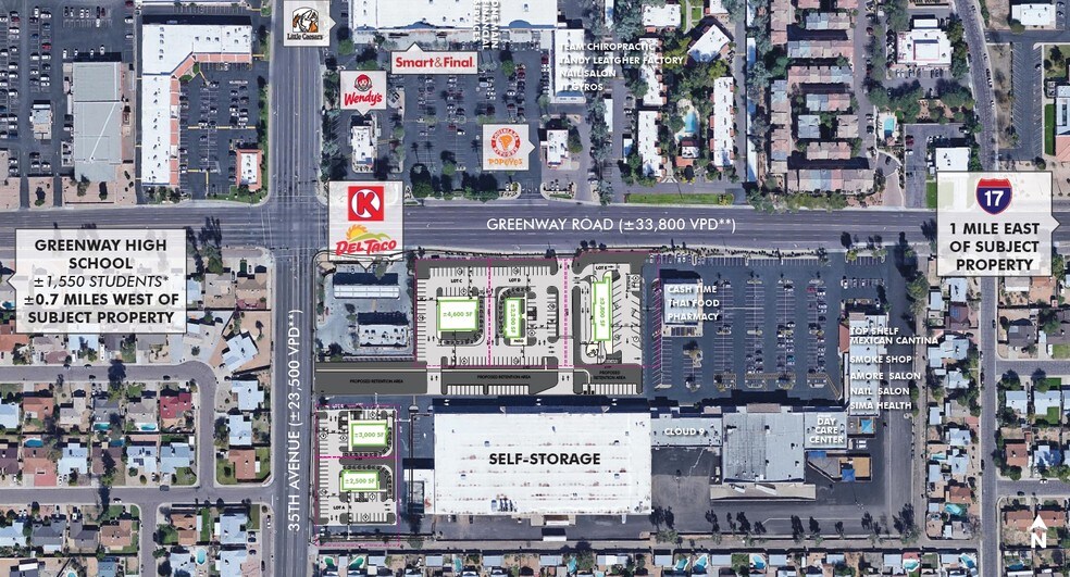 3301-3361 W Greenway Rd, Phoenix, AZ à louer - Photo principale – Image 2 sur 2