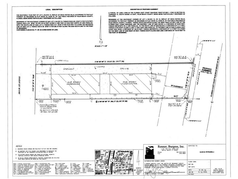 850 NW 1st Ave, Boca Raton, FL à louer - Plan cadastral – Image 3 sur 10