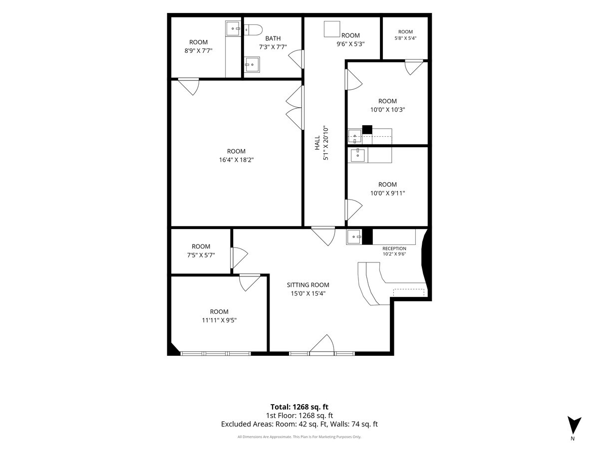 2219-2223 W Belmont Ave, Chicago, IL 60618 - Lot 101 - - Plan d’étage - Image 1 of 16