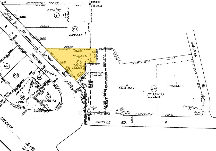 30158 Industrial Pky SW, Hayward, CA à vendre - Plan cadastral – Image 2 sur 5