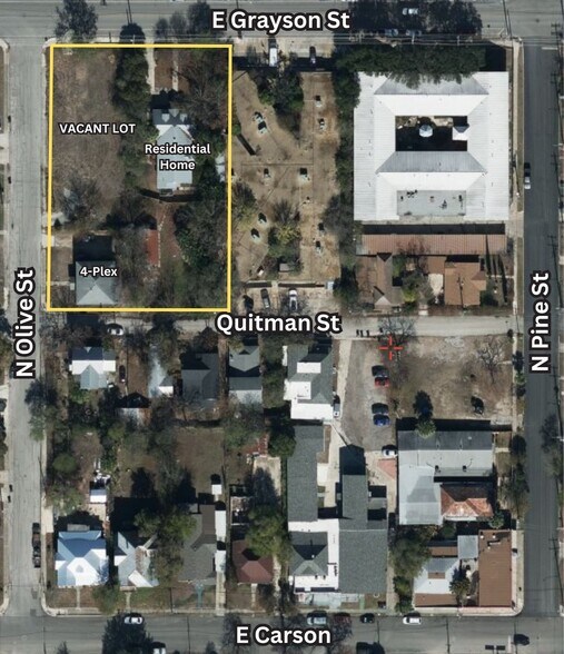 802 E Grayson St, San Antonio, TX à vendre - Photo de l’immeuble – Image 1 sur 7