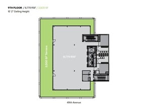 25- 11 49th Ave, Long Island City, NY à louer Plan d’étage– Image 1 sur 1