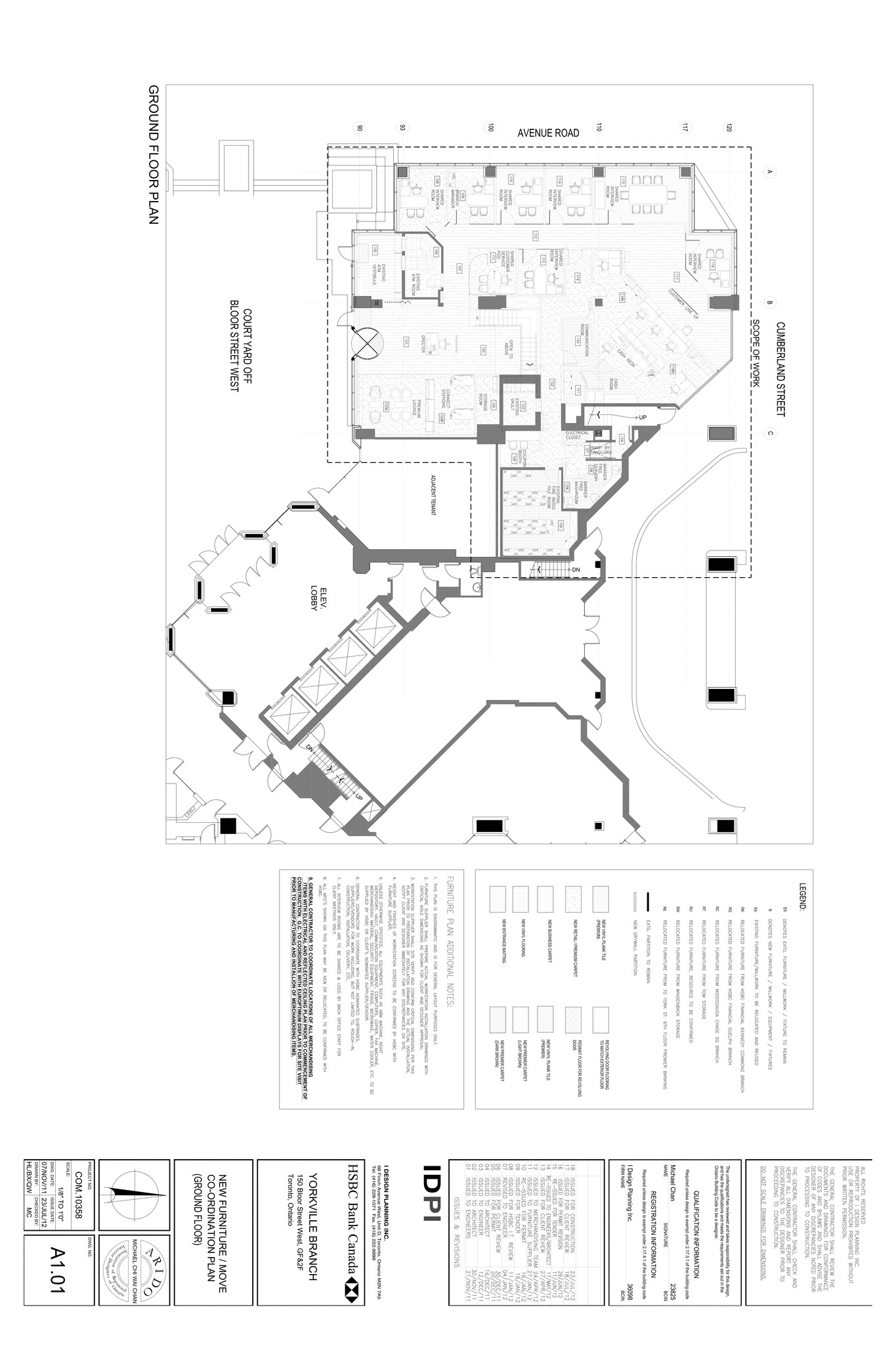 150 Bloor St W, Toronto, ON à louer Plan de site– Image 1 sur 1