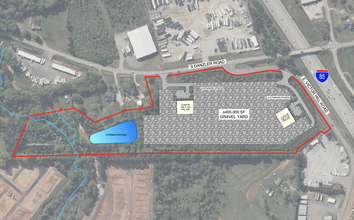 0 Danzler Rd, Duncan, SC à louer Plan de site– Image 2 sur 2