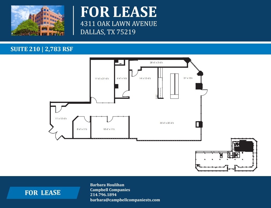 4311 Oak Lawn Ave, Dallas, TX à louer Plan d’étage– Image 1 sur 1