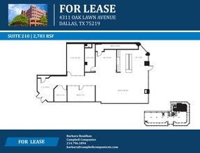 4311 Oak Lawn Ave, Dallas, TX à louer Plan d’étage– Image 1 sur 1