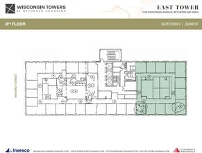 7315 Wisconsin Ave, Bethesda, MD à louer Plan d’étage– Image 1 sur 1