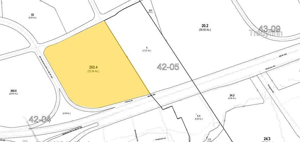 52 E Swedesford Rd, Malvern, PA à vendre - Plan cadastral – Image 2 sur 8