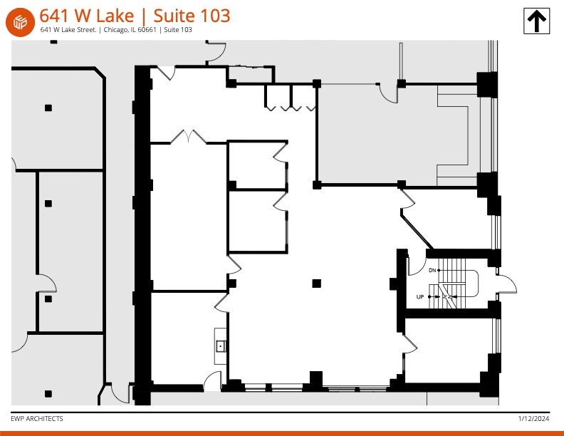 641-651 W Lake St, Chicago, IL à louer Plan de site– Image 1 sur 1