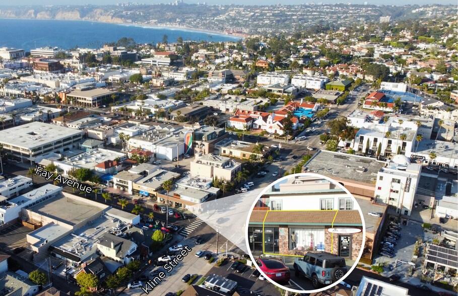 7701-7709 Fay Ave, La Jolla, CA à louer - Photo de l’immeuble – Image 2 sur 7