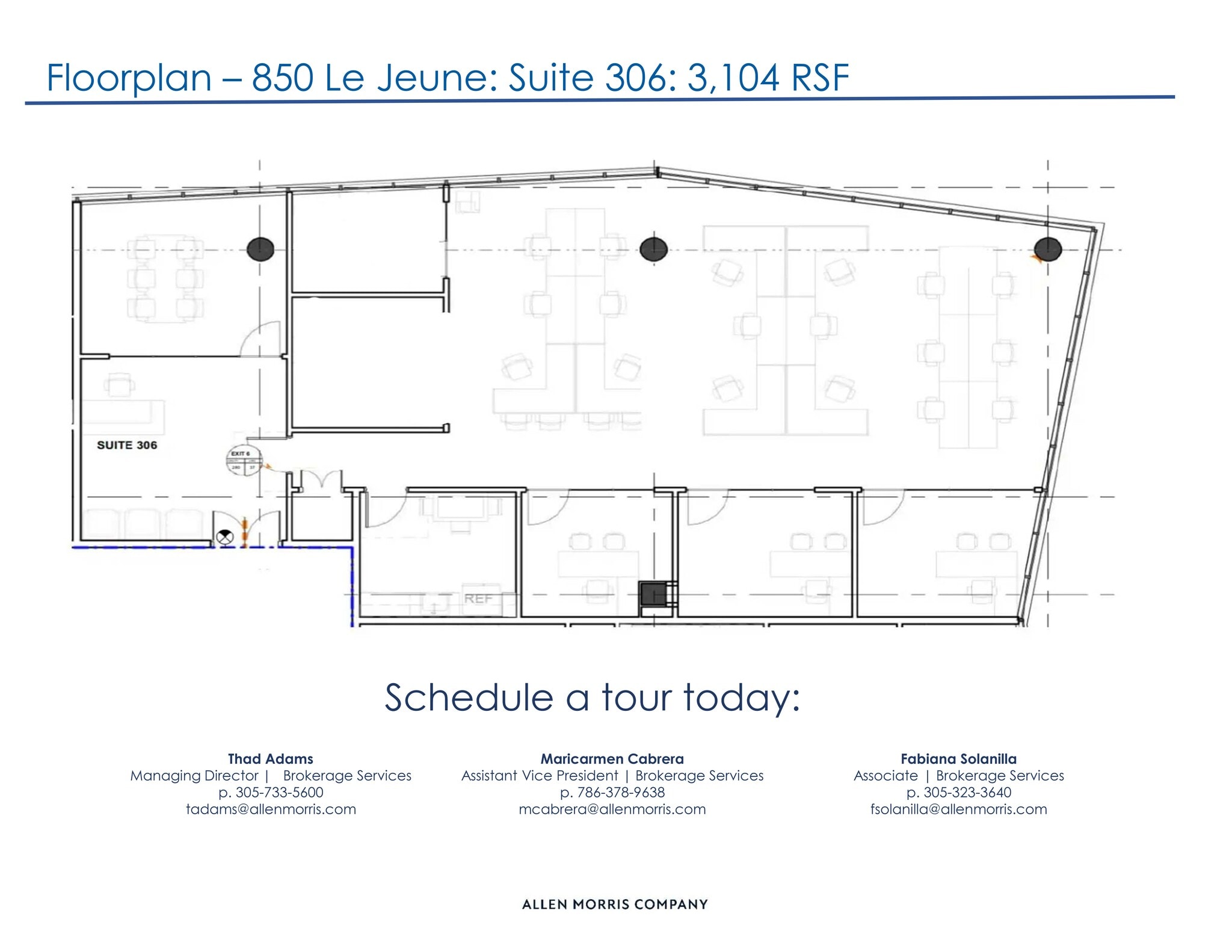 850 NW 42nd Ave, Miami, FL à louer Plan de site– Image 1 sur 5