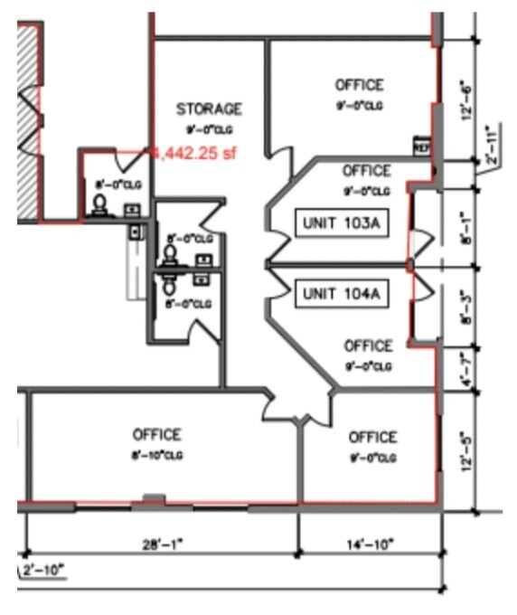1320 Freeport Blvd, Sparks, NV à louer Plan d’étage– Image 1 sur 1