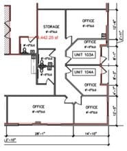 1320 Freeport Blvd, Sparks, NV à louer Plan d’étage– Image 1 sur 1