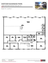 10930 Switzer Ave, Dallas, TX à louer Plan d’étage– Image 1 sur 1