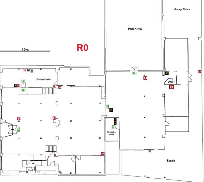Local commercial dans Périgueux à vendre - Plan d’étage – Image 2 sur 3