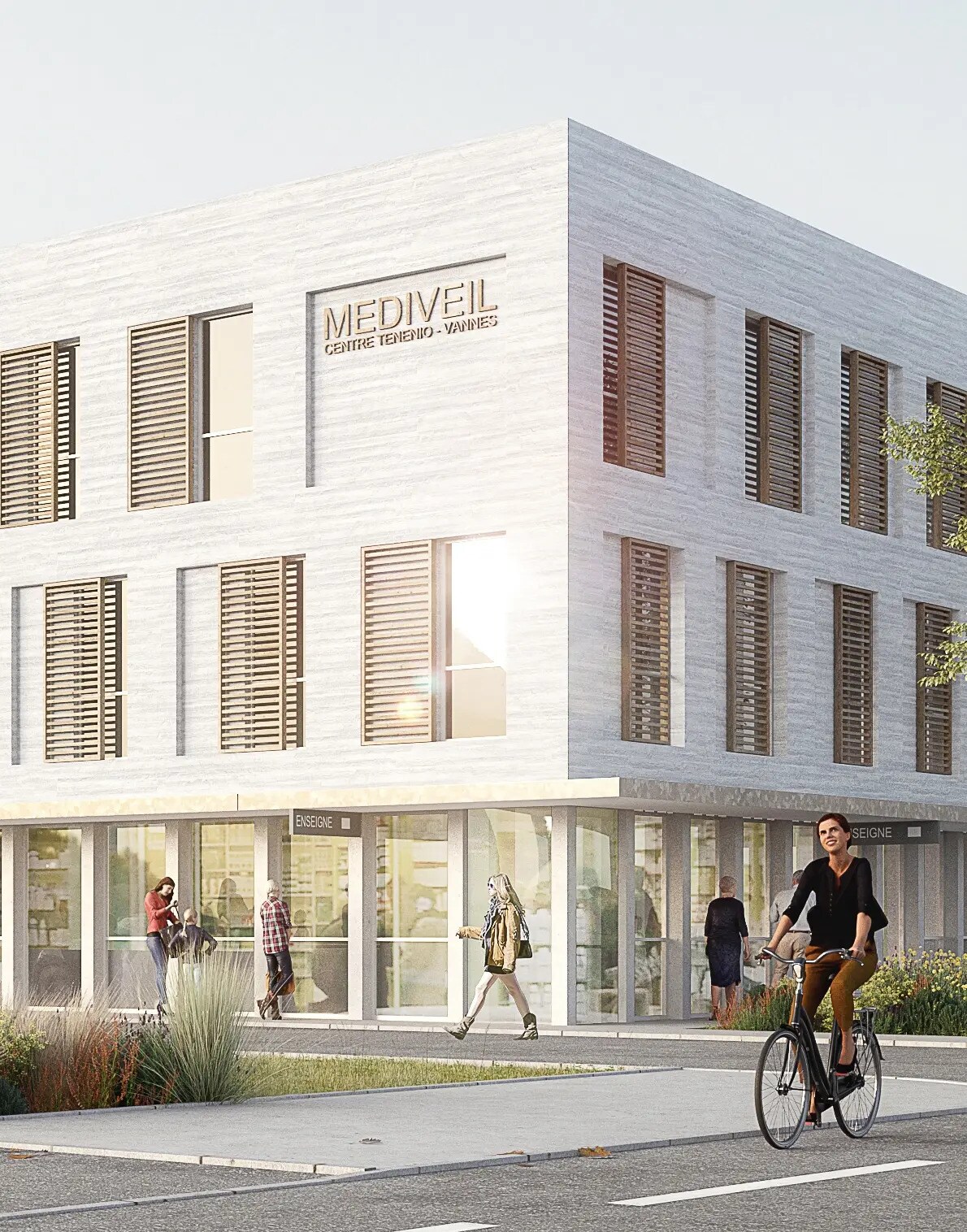 7 Rue Geneviève De Gaulle-Anthonioz, Vannes à louer Photo de l’immeuble– Image 1 sur 11